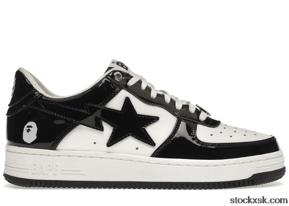 A Bathing Ape Bape Sta Low Black001FWH701001_BLK_A