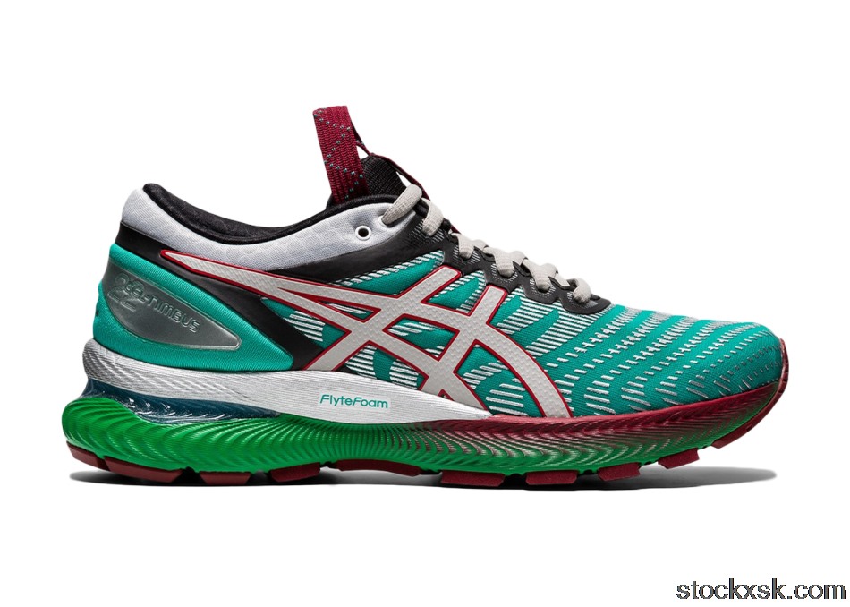 ASICS FN1-S Gel-Nimbus 22 Developed by Kiko Teal Red (W)