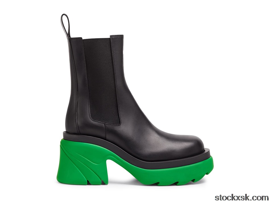 Bottega Veneta Flash Boots Black Grass (W)667148VBS501476