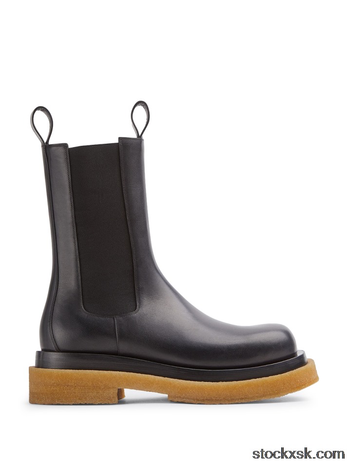 Bottega Veneta Lug Boot Black Gum668370VBS501000