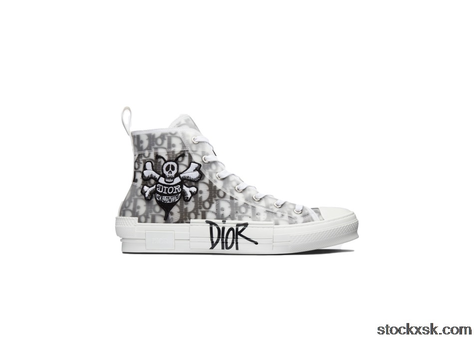 Dior And Shawn B23 High Top Bee Embroidery3SH118YYO_H960