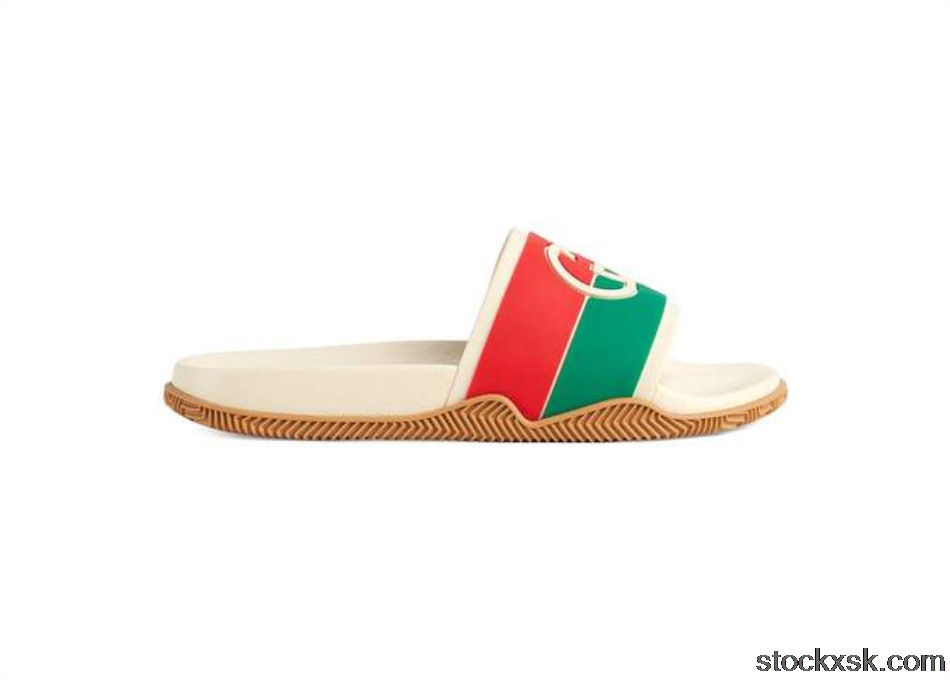 Gucci Slides Interlocking G Orange (W)655461JFA00