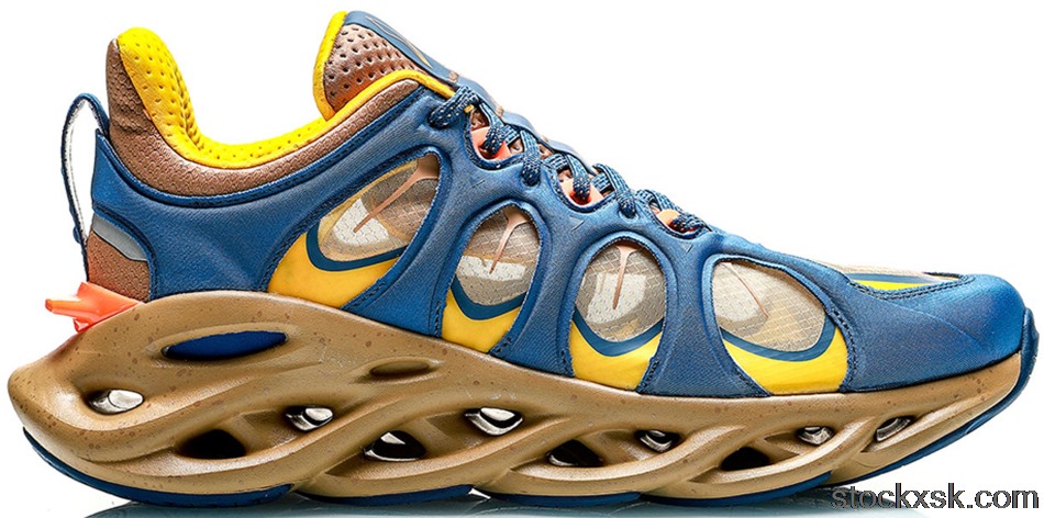 Li-Ning Arc Ace Blue Yellow Beige
