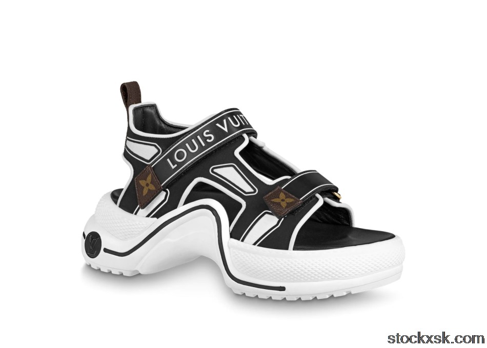 Louis Vuitton Archlight Sandal Black White (W)1A7U60
