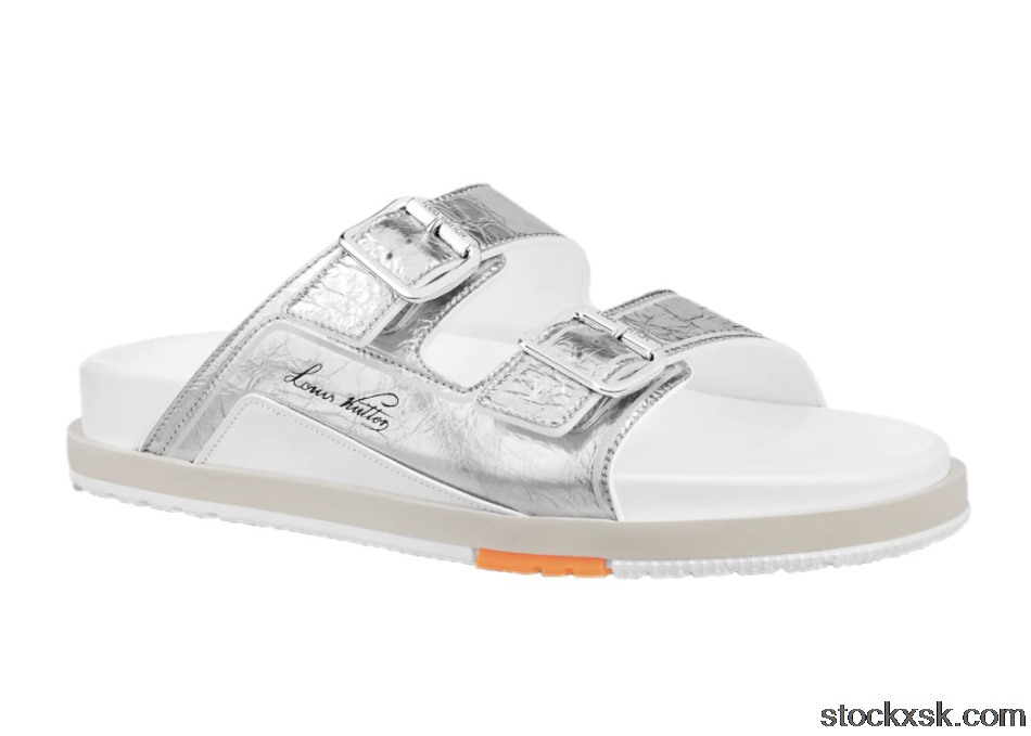 Louis Vuitton Trainer Mule Silver1A8SKS