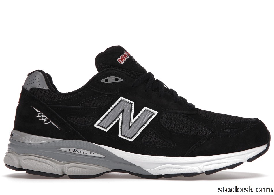 New Balance 990v3 Black WhiteM990BS3