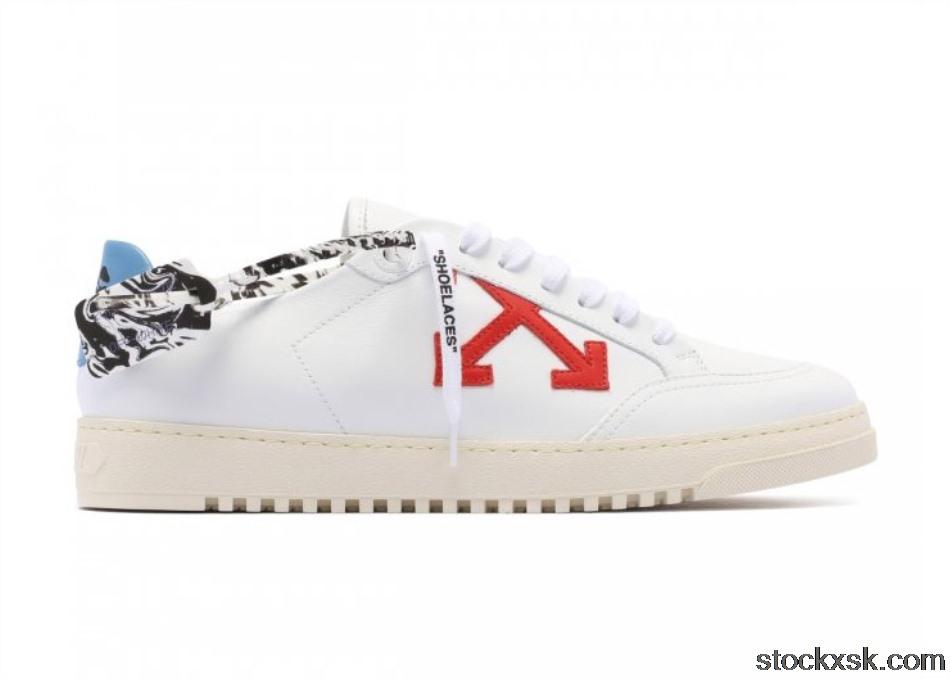 OFF-WHITE 2.0 Low Top White Red Arrow SS21OMIA042R21LEA0020125