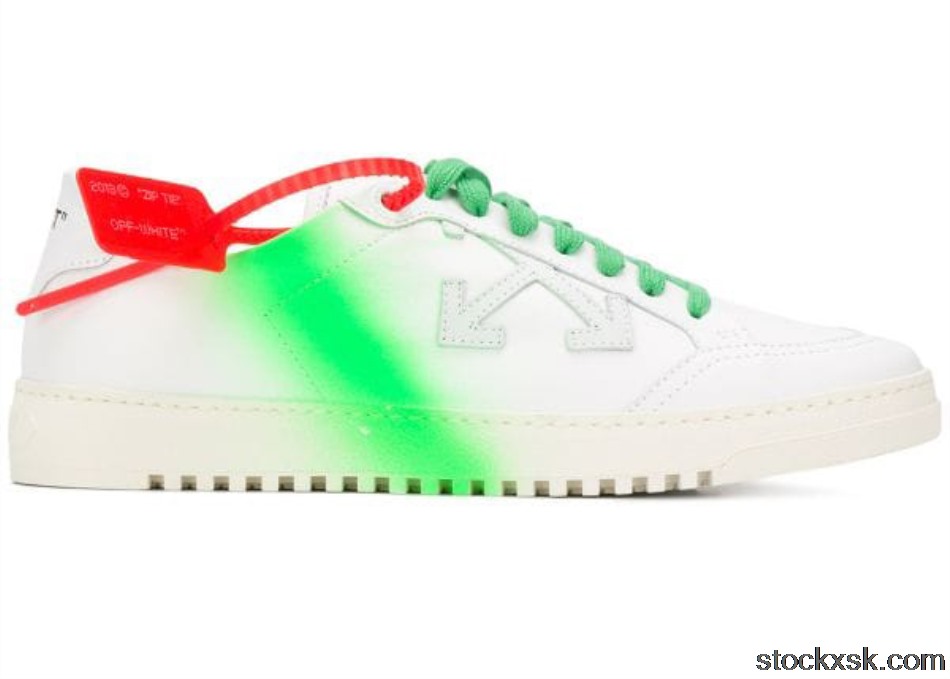 Off-White 2.0 Low Top Green SprayOMIA042S20D680430140