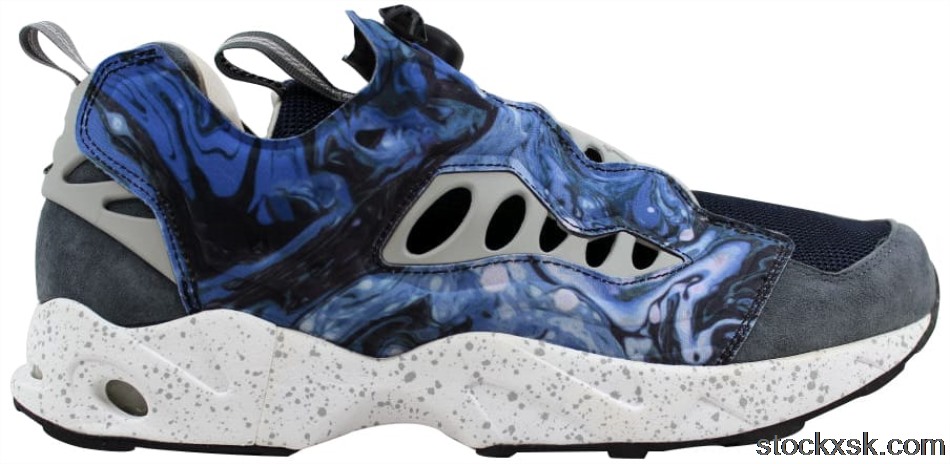 Reebok Garbstore Instapump Fury Road Blue/Graphite-Snowy GreyV65974