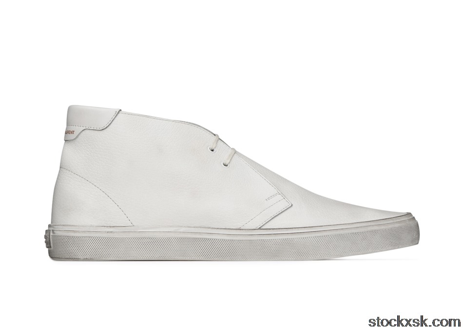 Saint Laurent ACE Ankle Boot White60528504G509030