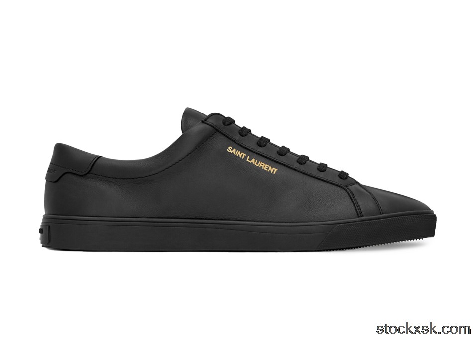 Saint Laurent Andy Low Black6068330ZS001000