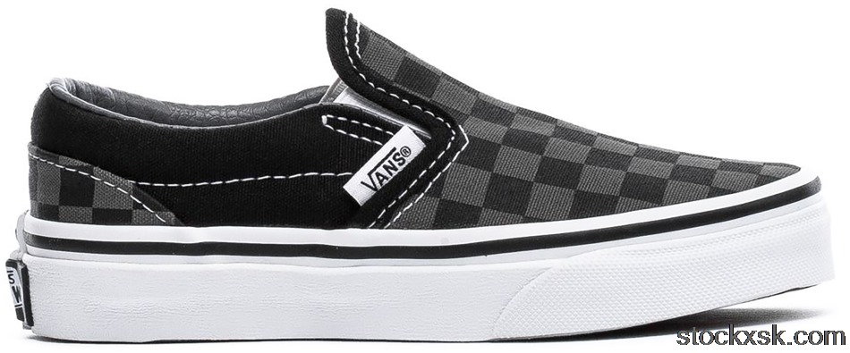 Vans Classic Slip-On Checkerboard Pewter (PS)VN000ZBUEO0