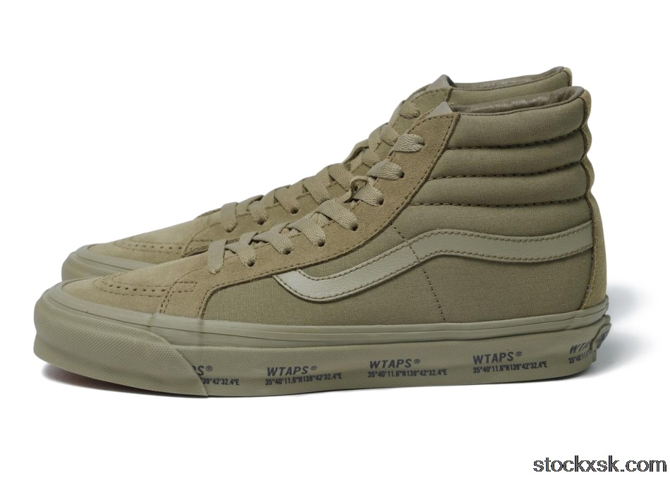 Vans Vault Sk8-Hi OG LX WTAPS Olive DrabVN0A4BVBCX6/212BWVND-FWW02S