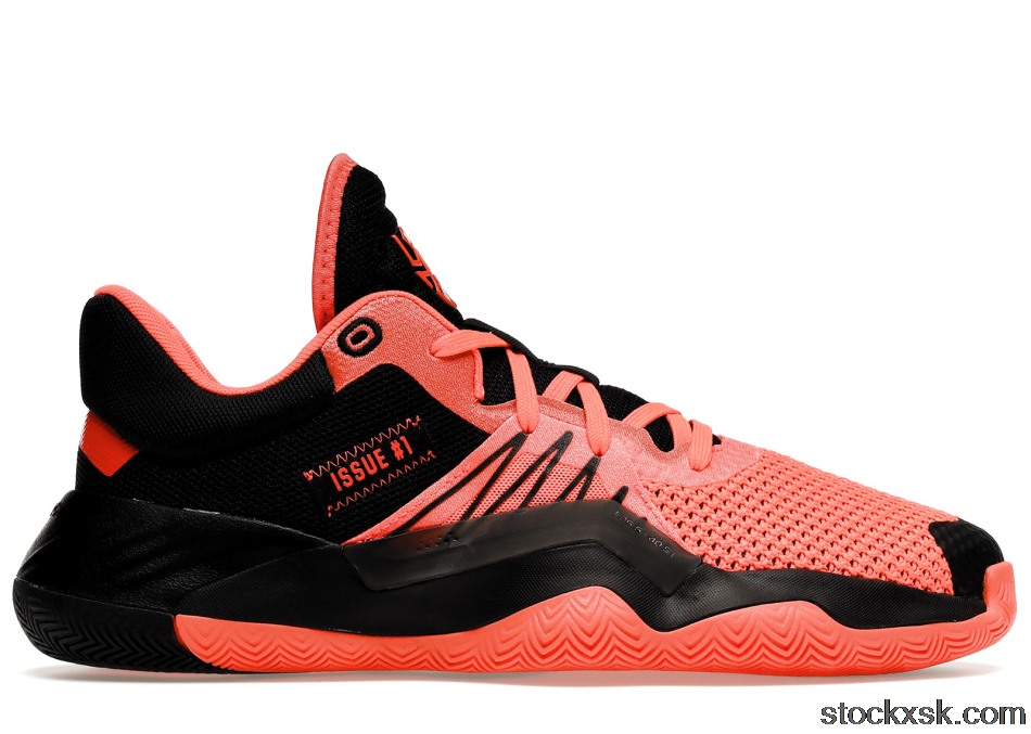 adidas D.O.N. Issue #1 Core Black Solar RedEH2133