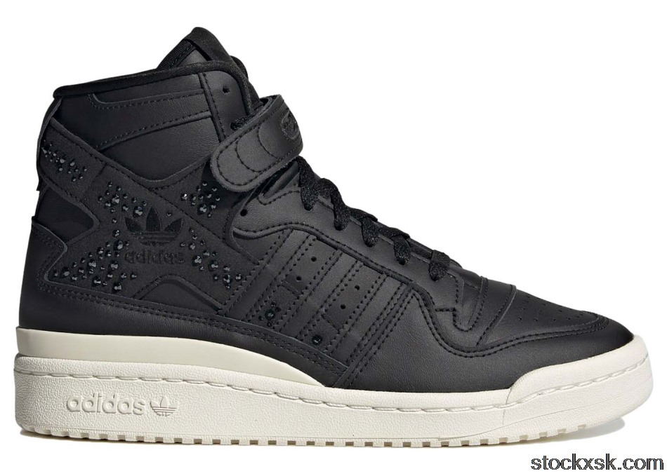 adidas Forum 84 Hi Black Sparkles (W)H05053
