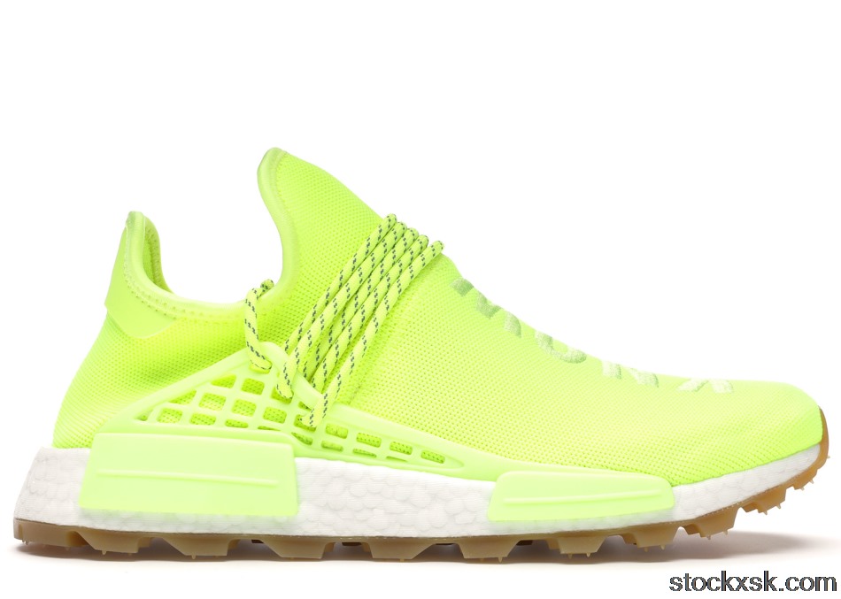adidas NMD Hu Trail Pharrell Now Is Her Time Solar YellowEF2335