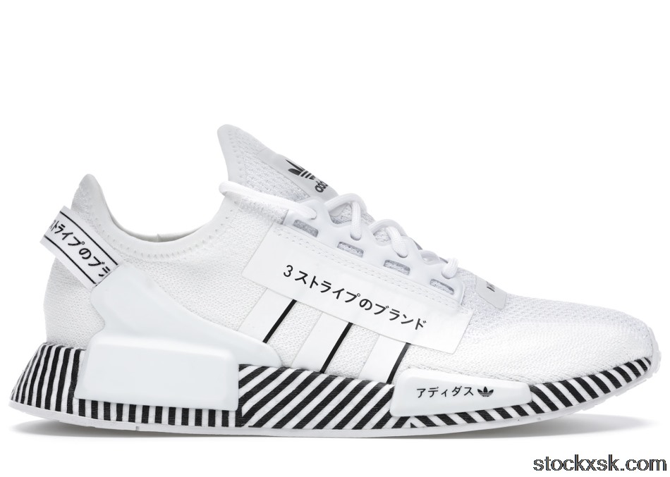 adidas NMD R1 V2 Dazzle Camo WhiteFY2105