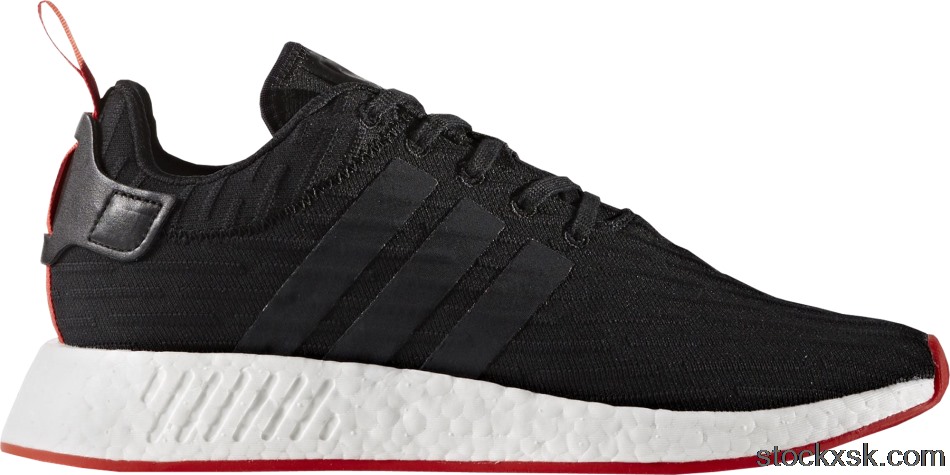 adidas NMD R2 Core Black Red Two TonedBA7252