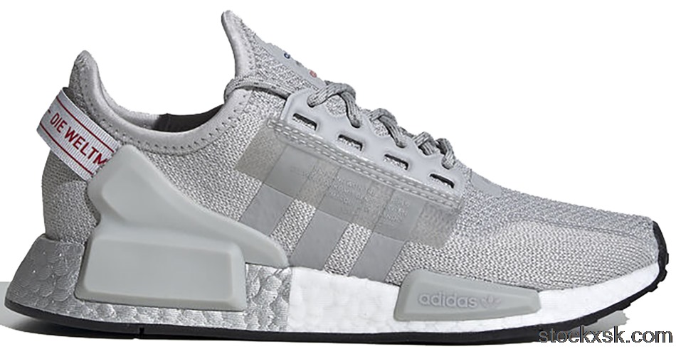 adidas NMD V2 Grey Two Silver Metallic (Youth)FW8049