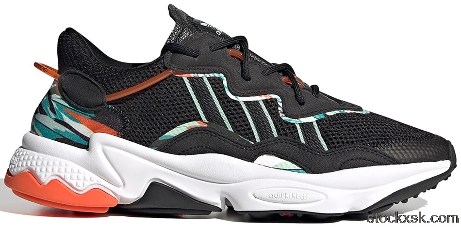 adidas Ozweego Geometric Jungle Print BlackFZ3829