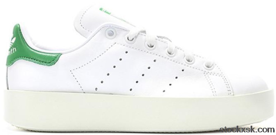 adidas Stan Smith Bold White Green (W)S32266