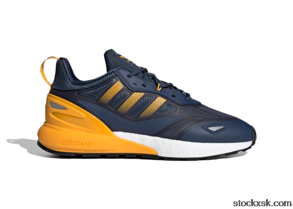adidas ZX 2K Boost 2.0 Crew Blue Semi Solar GoldGZ7733
