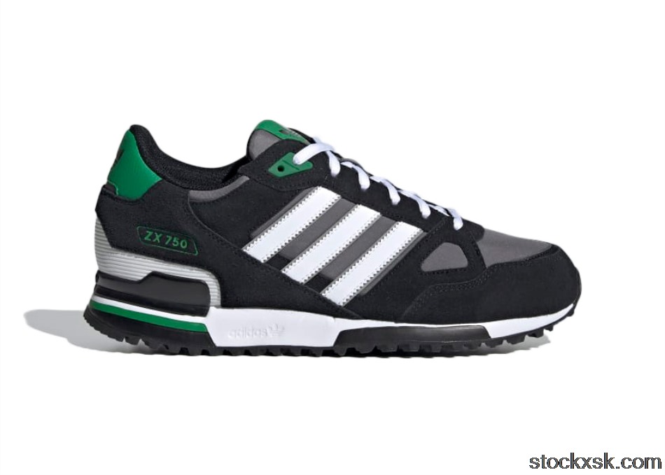 adidas ZX 750 Core Black GreenFY1496