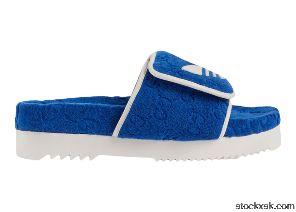 adidas x Gucci GG Platform Sandal Blue702412UU0104160