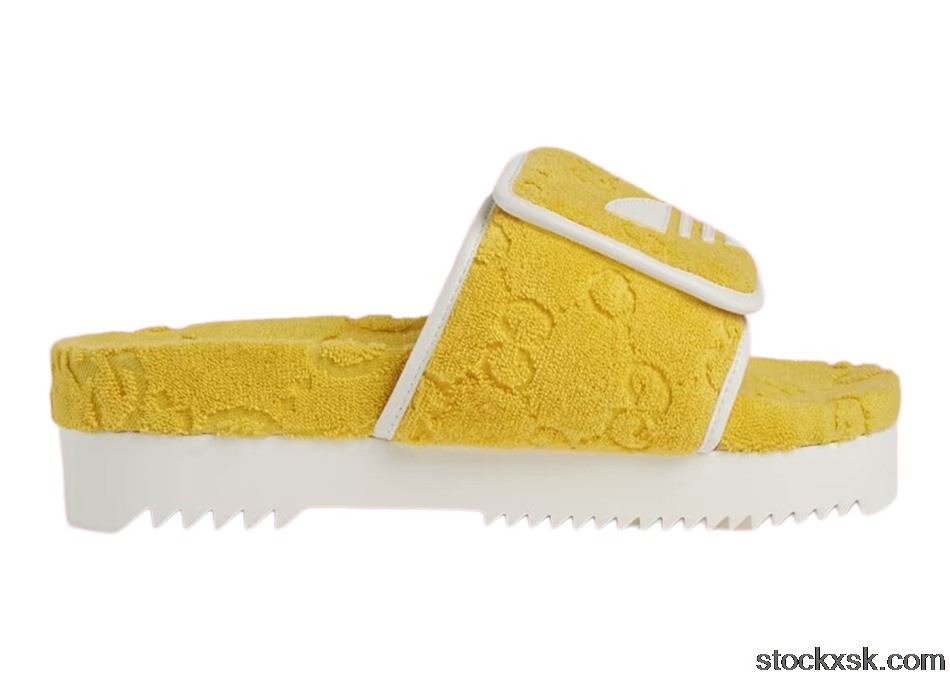adidas x Gucci GG Platform Sandal Yellow (W)702398UU0107171